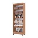 Ver imagem 2 de Armário Multiuso Slim 100% MDF 2 Portas com Chave e Kit de Pés