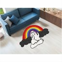 Ver imagem 7 de Tapete Capacho Gato no Arco Iris Lgbt 80x55 Cm no Formato.:verde Piscina