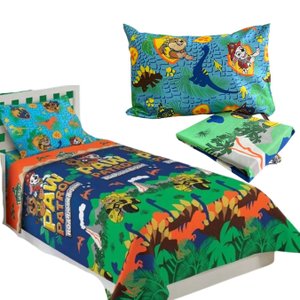 Jogo de Cama Infantil 3 Pecas Mickey Solteiro Microfibra Modelo:patrulhaazul 1