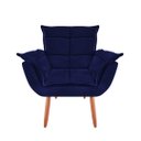 Ver imagem 2 de Kit 3 Poltronas Opala GatMagazine-Suede Azul Marinho