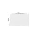 Ver imagem 2 de Kit c/ 2 Espelhos 50cm x 93cm (a X L) c/ Parf e Bucha p/ Guarda Roup Sintra Henn