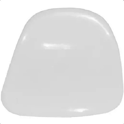 Assento para Estádio Banco Cadeira Concha Pp-7 Proteção Uv Branco