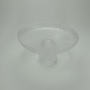 Ver imagem 6 de Centro de Mesa Decorativo de Vidro Transparente 17x25x25cm Sala Jantar Decoração