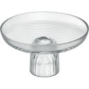 Ver imagem 1 de Centro de Mesa Decorativo de Vidro Transparente 17x25x25cm Sala Jantar Decoração