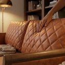 Ver mais imagens de Sofa 2 Lugares Ambar 165 cm Braços Pes em Madeira Courino Tcs 727 Moll