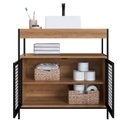 Ver imagem 3 de Kit Gabinete e Cuba para Banheiro P1038c Mell Pp Milani Store