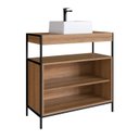 Ver imagem 2 de Kit Gabinete e Cuba para Banheiro P1038c Mell Pp Milani Store