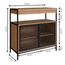 Ver imagem 5 de Kit Gabinete e Cuba para Banheiro P1038c Mell Pp Milani Store