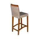 Ver imagem 5 de Kit 3 Banquetas Dubai com Puxador em Madeira Maciça Reflorestada Moveis House Bege