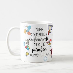 Caneca Presente Dia Dos Professores Para Diretora De Escola