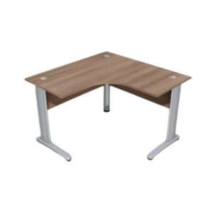Mesa em L Bella Linea - Funcionalidade e Design Moderno para Escritórios