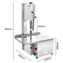 Ver imagem 2 de Serra Fita de Mesa Fixa Malta 181cm Volante Ferro Fundido Bivolt