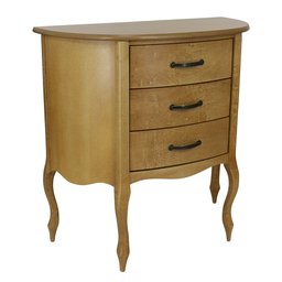 Kit 2 Aparador de Sala Pequeno Decorativo Pés Luiz XV Meia Lua Soberati - 2