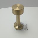 Ver imagem 2 de Luminaria de Mesa Decorativo Enfeite Led Usb Home&co Metal 22x9x9cm Ouro