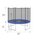 Ver imagem 3 de Cama Elástica Trampolim Circular Premium 244cm Vg Plus