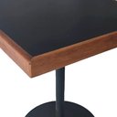 Ver imagem 3 de Mesa Café Bar em Mdf e Madeira Maciça 65cm X 65cm