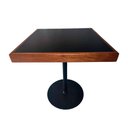 Ver imagem 4 de Mesa Café Bar em Mdf e Madeira Maciça 65cm X 65cm