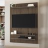 Painel Suspenso Tv Até 50'' 3 Prateleiras Marrom Escuro - 1