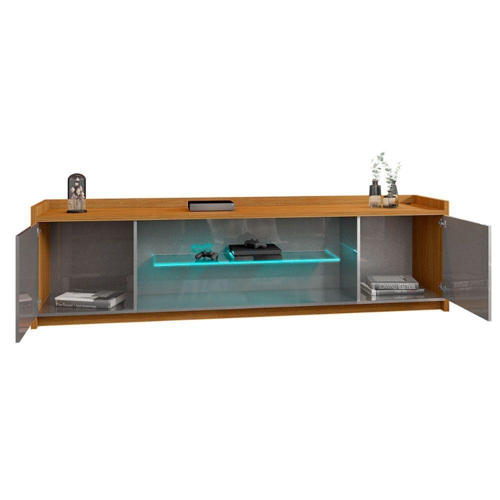 Rack Doha Titanium/Cinamomo MadeiraMadeira