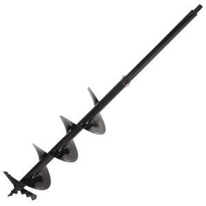 Broca Perfurador de Solo + Alongador 80cm Perfuração de Até 1,80m Encaixe de 20mm Diversas