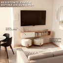 Ver imagem 2 de Rack Suspenso Tower 136cm para TV Byhouse