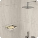 Ver imagem 2 de Porta Sabonete Para Banheiro Saboneteira Inox Parede ELG