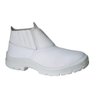 BOTINA DE SEGURANÇA BRANCO ELASTICO IMBISEG SOLADO PU BICO PLÁSTICO KADESH CA 17015 - 41 - 1