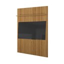 Ver imagem 1 de Painel para Tv até 75 Polegadas Bali 1.9 Ripado C/ Prateleira Decoração de Ambientes Lukaliam Móveis