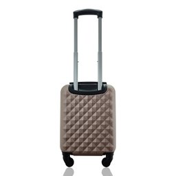 Mala de Bordo Viagem Rígida Rodas 360º Cadeado Segredo Gladiador D1pp Tamanho Pp: Rose Gold - 4