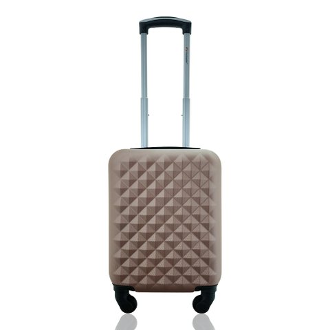 Mala de Bordo Viagem Rígida Rodas 360º Cadeado Segredo Gladiador D1pp Tamanho Pp: Rose Gold