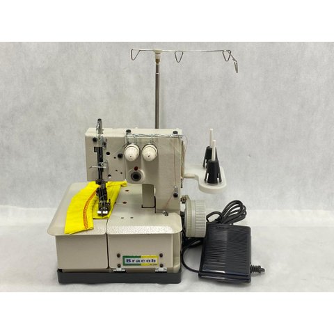 Colarete 2 Agulhas Semi Industrial C/ Motor + Aparelho Viés