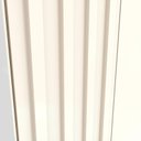 Ver imagem 6 de Guarda Roupa Casal Napoli Ripado 6 Portas Off White/nature com Espelho - Móveis Henn