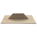 Ver imagem 1 de Desempenadeira Plástica de Acabamento 7x16cm