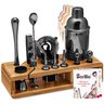 Barillio: Conjunto de 23 Peças para Bartender - Preto - 1