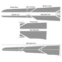 Ver imagem 2 de Faixa Mercedes Benz Mb 1935 Adesivo Lateral Caminhão Teu Adesivo Azul