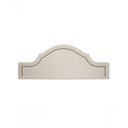 Ver imagem 1 de Cabeceira Casal Luxo 140X60 Off White Tachas Fumê