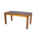 Ver imagem 1 de Mesa em Madeira Maciça Retangular 6 Lugares Milão