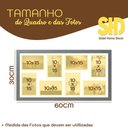 Ver imagem 4 de Quadro Multifotos 8 Fotos 10x15 Porta Retrato de Parede 30x60