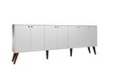Ver imagem 1 de Aparador Buffet Retro para Sala de Estar 7 Portas Nicarágua - Branco