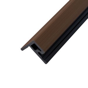 Acabamento Lateral para Painel Ripado Wpc Noz 290cm X 5cm X 4,6cm Rm Decor