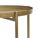 Ver imagem 2 de Mesa Decorativa de Apoio em Metal Bronze 43cm 21191 Mart