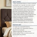 Ver mais imagens de Cabeceira Estofada King 193cm Paris