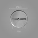 Ver imagem 4 de Pendente Tubo Cilindro Alumínio Cobre Escovado 4x6cm E27 St458