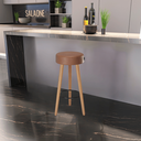 Ver imagem 2 de Banquetas Estofadas Altas Londres – Estilo Moderno para Cozinha, Área Gourmet e Balcão - Salaone:caf
