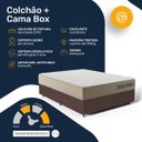 Ver imagem 6 de Cama Box com Colchão de Espuma D70 Double Face Ortopédico Double Sense Casal 138cm