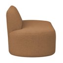 Ver imagem 2 de Sofá Reto 02 Lugares 150cm Mônaco Bouclé Terracota - Nexta Casa