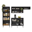 Ver imagem 4 de Armário de Cozinha Compacta Modulada Versatile Multimóveis Mp2302 C/ Balcão e Paneleiro