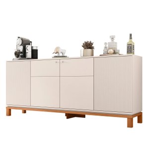 Balcão Buffet Sala de Jantar 179cm Lucca Off/freijó C01 - Mpozenato