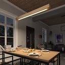Ver imagem 2 de Pendente Retangular Moderno Suspenso 130cm Laminado