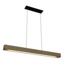 Ver imagem 1 de Pendente Retangular Moderno Suspenso 130cm Laminado